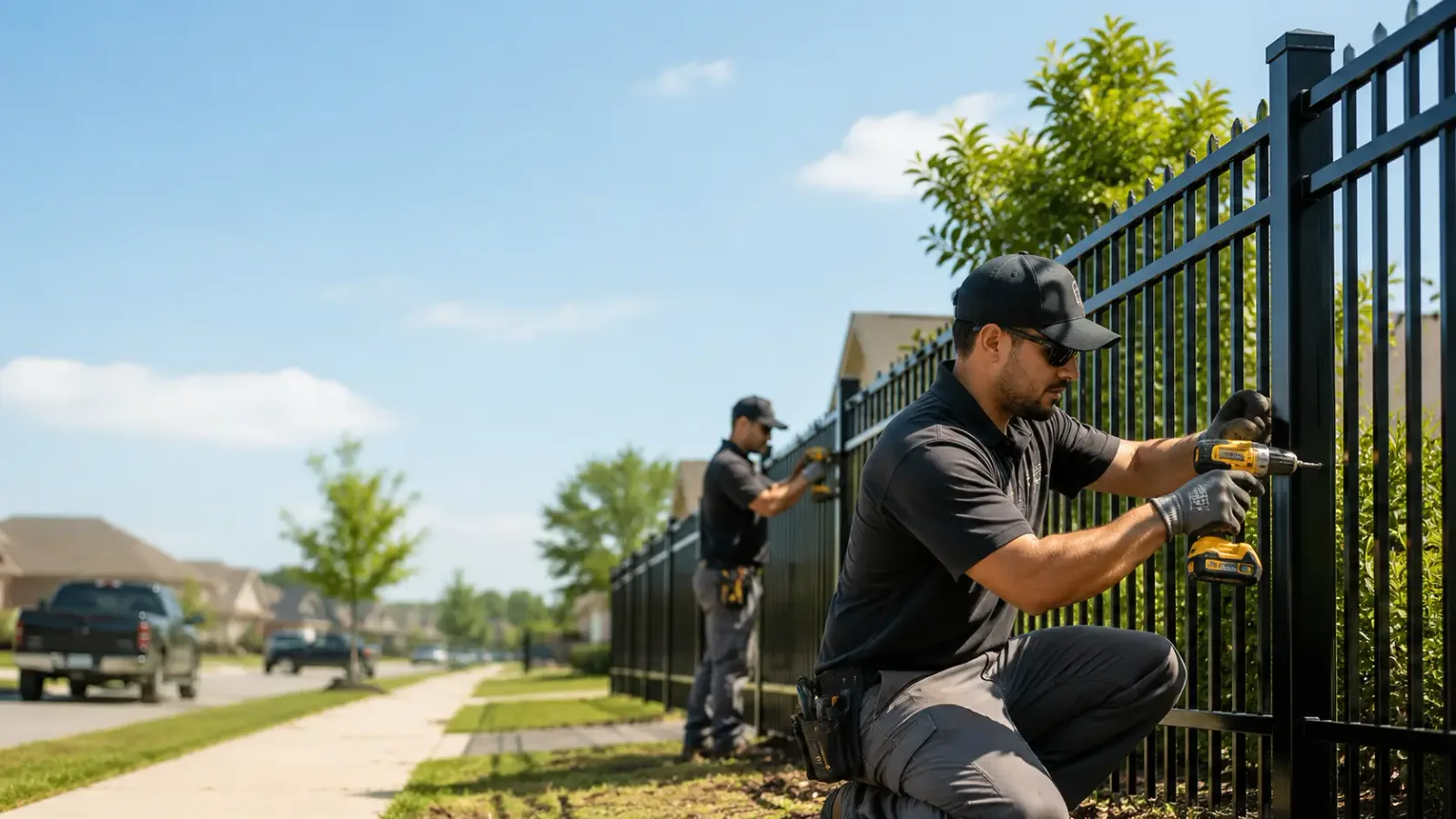 Metal Fence Installation in Albemarle, NC